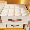 1/2pcs Tianshan Underwear Storage Box - Bedroom Underwear Drawer Organizer With Dividers, Multi-Functional Dormitory Household Wardrobe Underwear Container