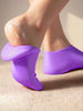 2 Pairs Silicone Moisturizing Foot Care Socks, Effectively Treat Cracked Heels, Remove Dead Skin, Elastic Foot Socks, All-Day Moisturizing And Hydrating, Prevent Dryness, Odorless, Easy To Wear And Remove, Soft And Comfortable Material