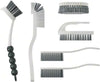 CN1ST 6 PCS Cleaning Brush, Scrub Brush Set For Kitchen And Bathroom Household Use With Various Brushes For Cleaning Dishes, Tiles, Corners And Floors